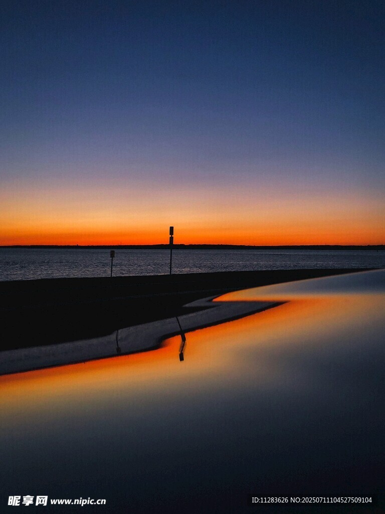 海边日落美景