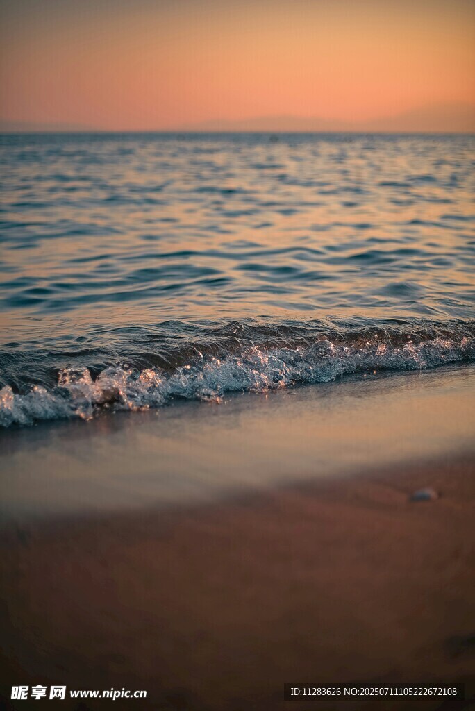 海边日落
