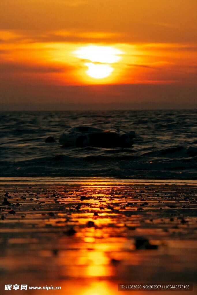 海边日落美景