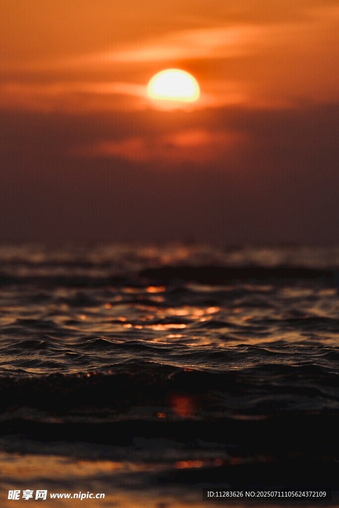 海上日落美景