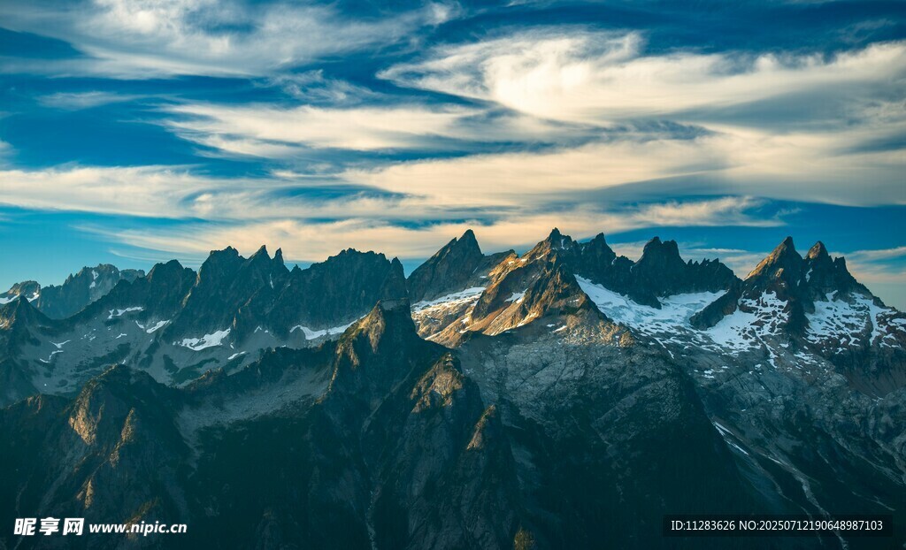 壮丽雪山美景