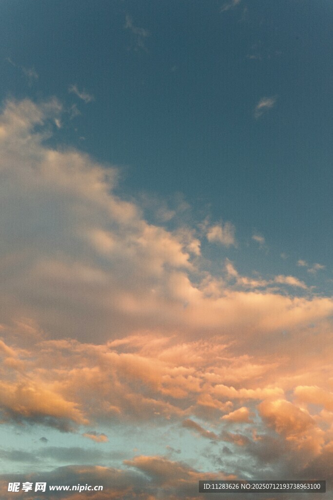 绚丽晚霞天空美景