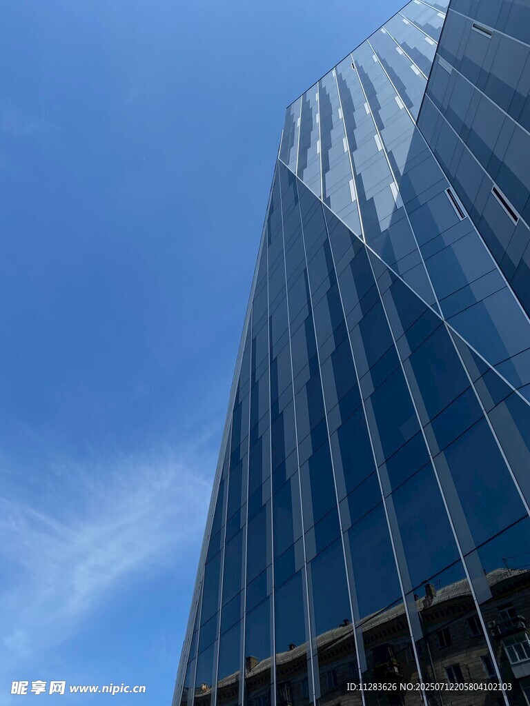 现代摩天大楼外观
