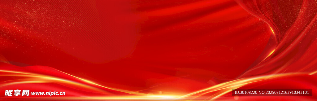 红色背景