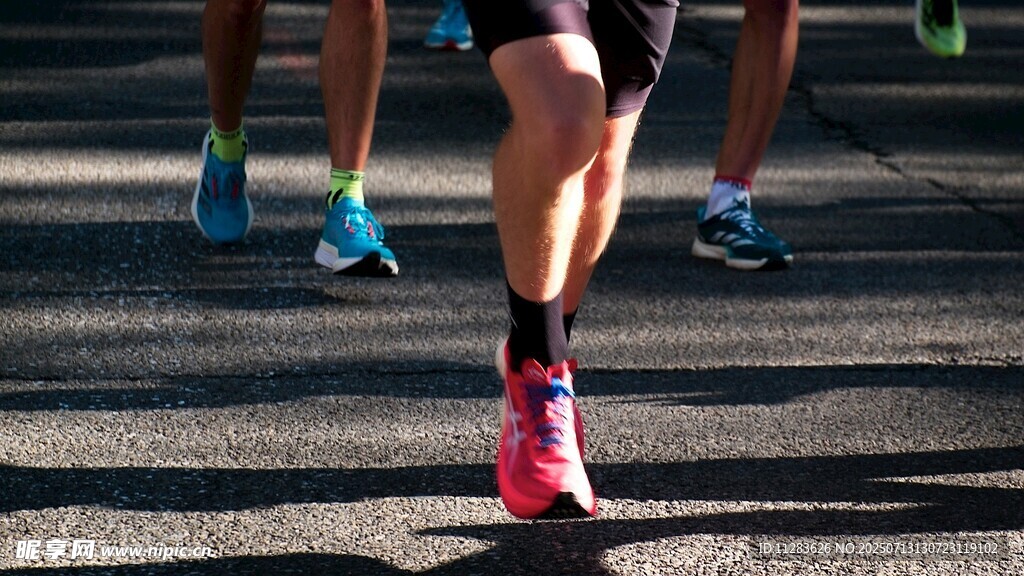跑步者的动感步伐