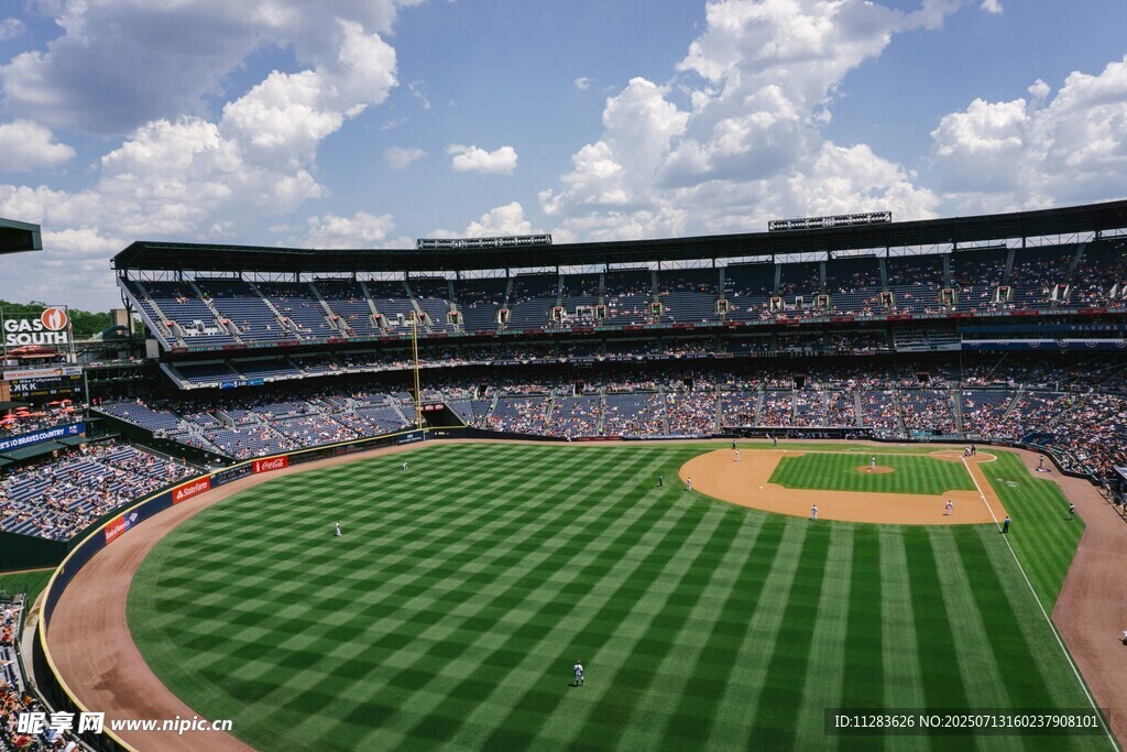 大型棒球场全景