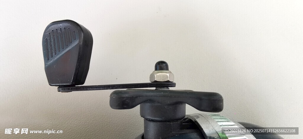 钓具收线器特写