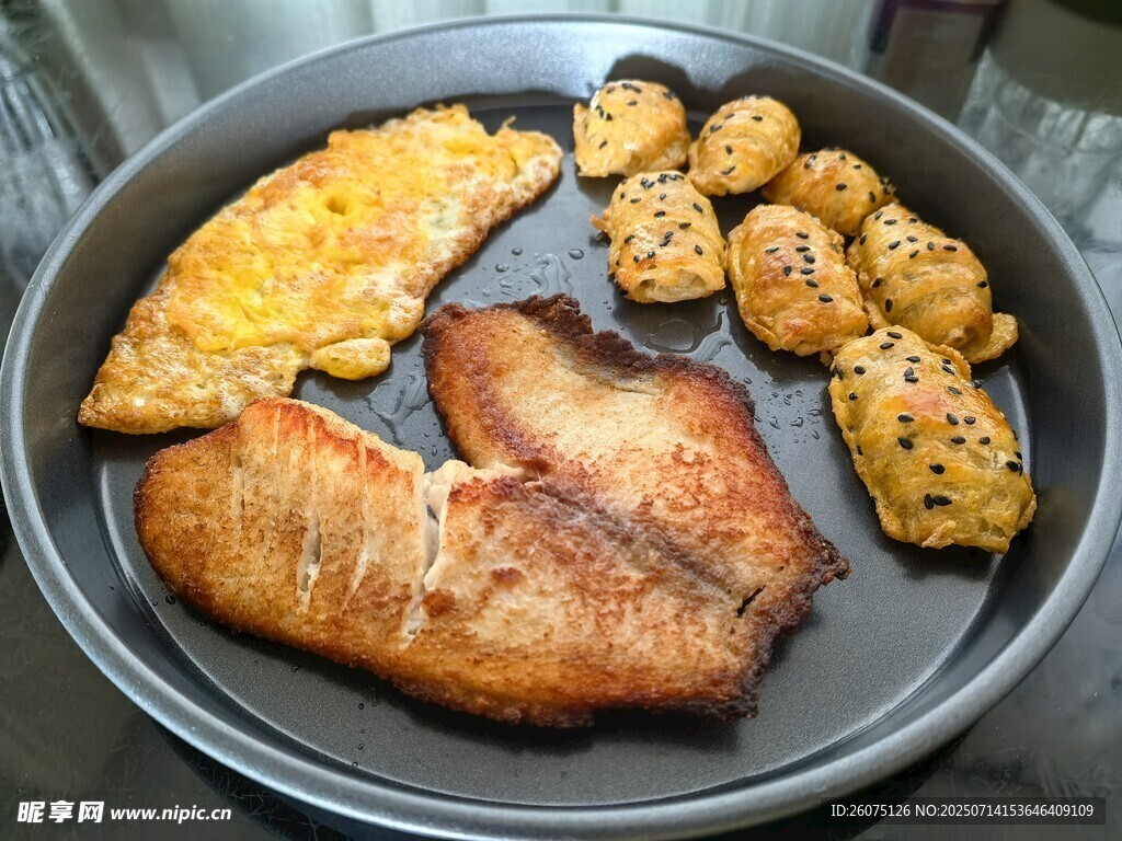 香煎美食拼盘