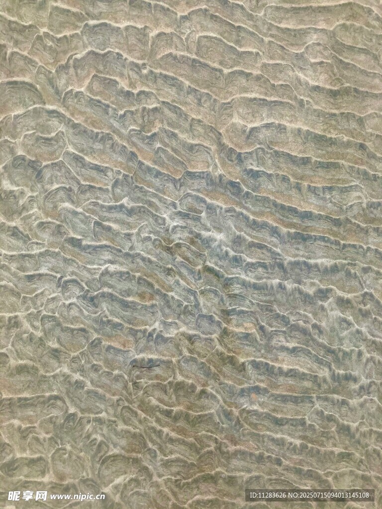纹理独特的石质表面