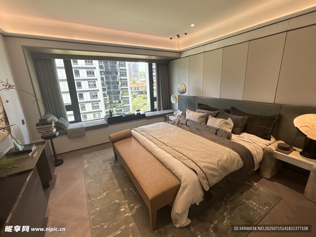 现代简约风格卧室展示