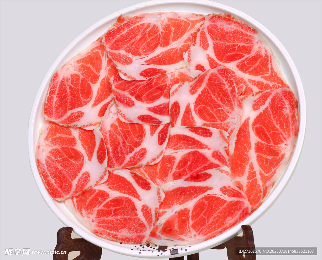 现切黑猪肉