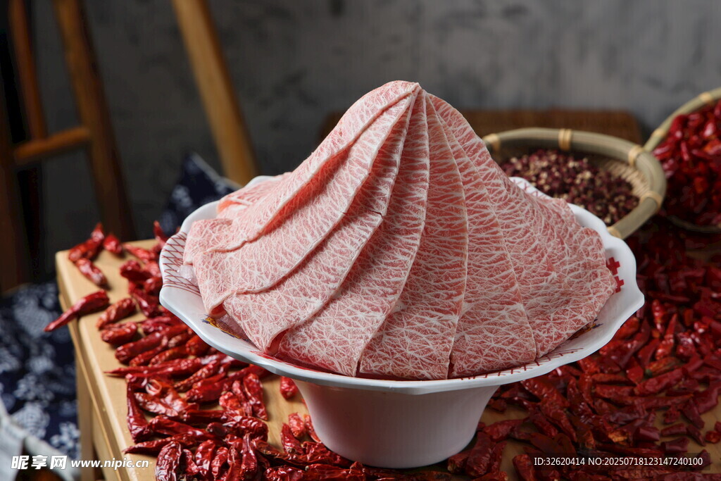 雪花牛肉