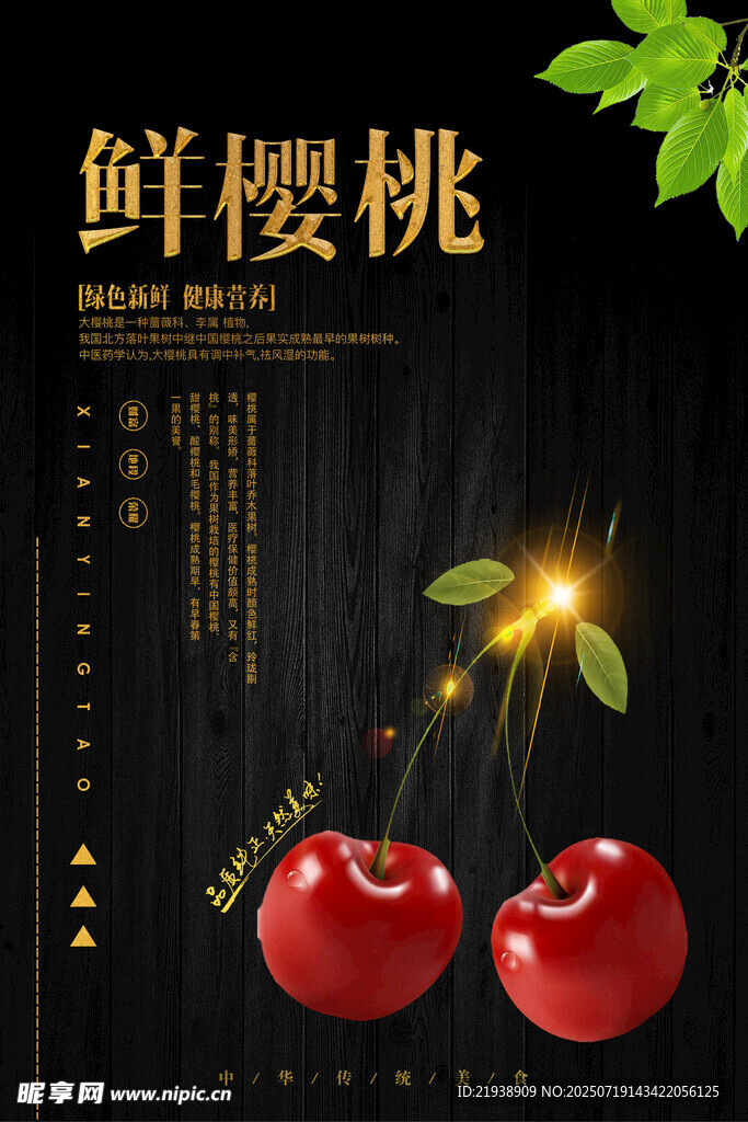 樱桃海报