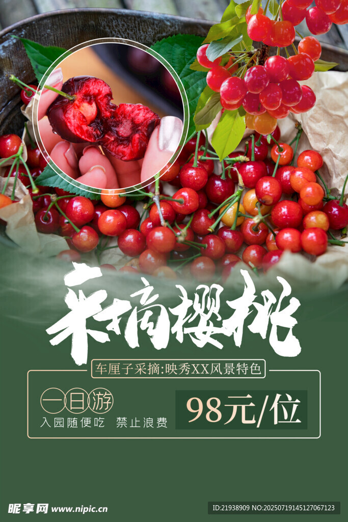 樱桃海报