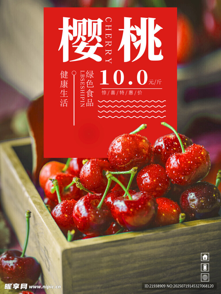 樱桃海报