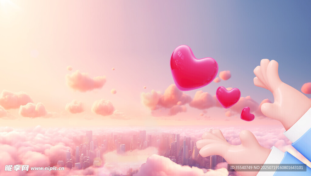 浪漫520情人节恋爱爱情情