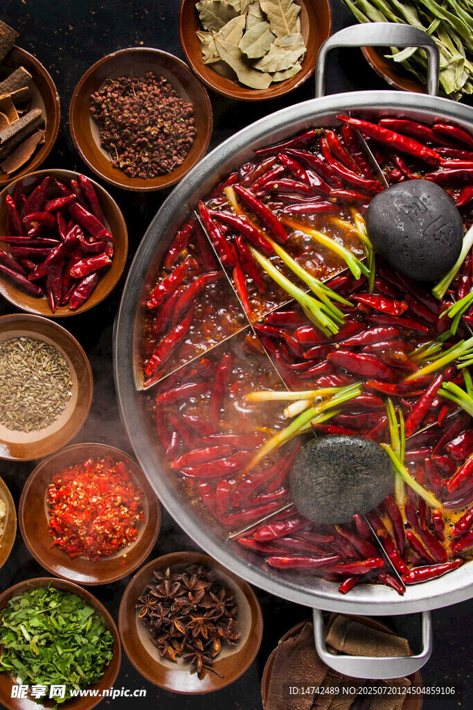 麻辣鲜香的特色火锅食材