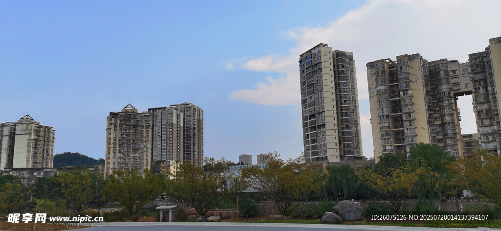 城市高楼景观