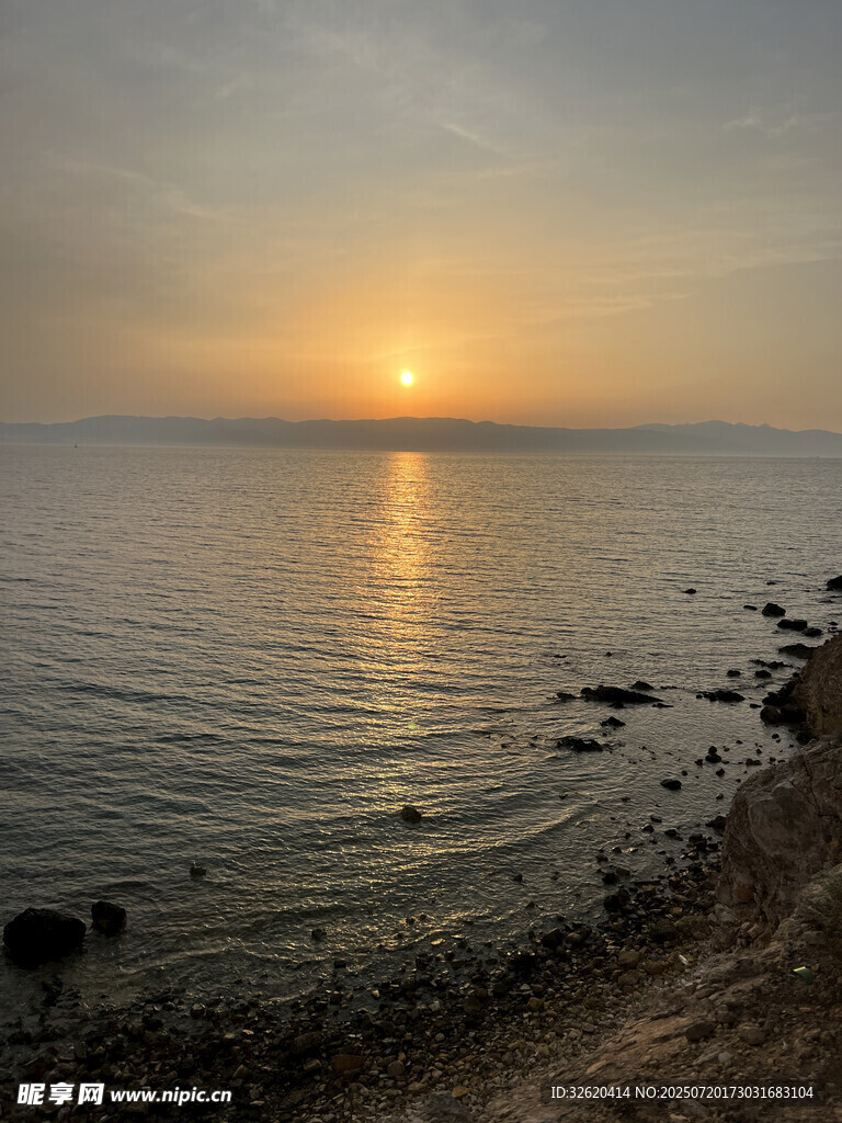 海边日落美景