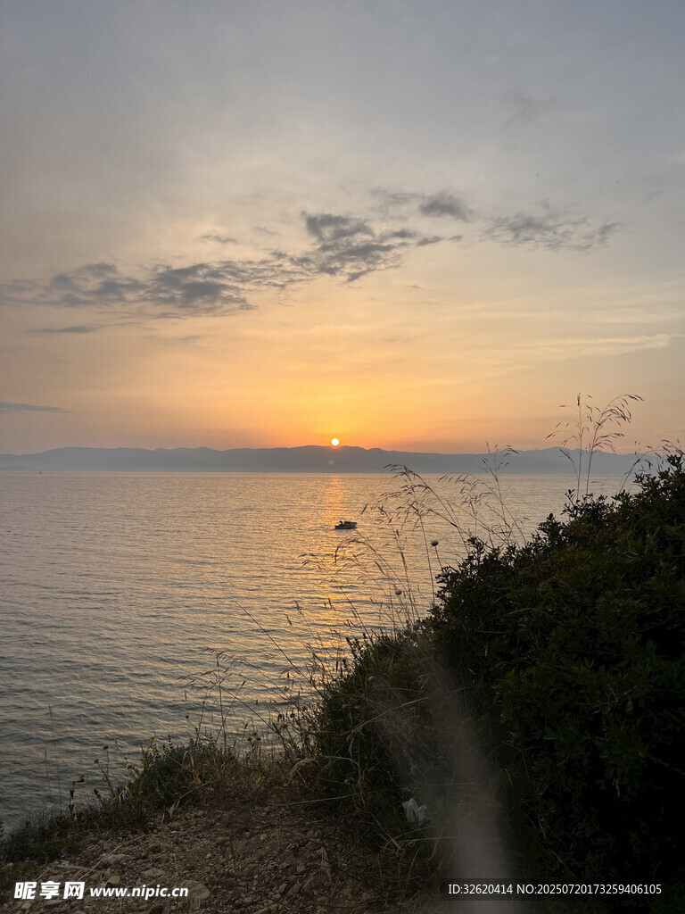 海边日落美景