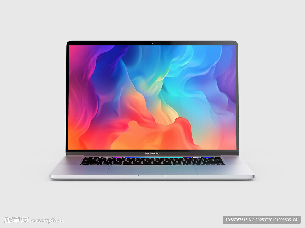 时尚轻薄笔记本电脑展示样机