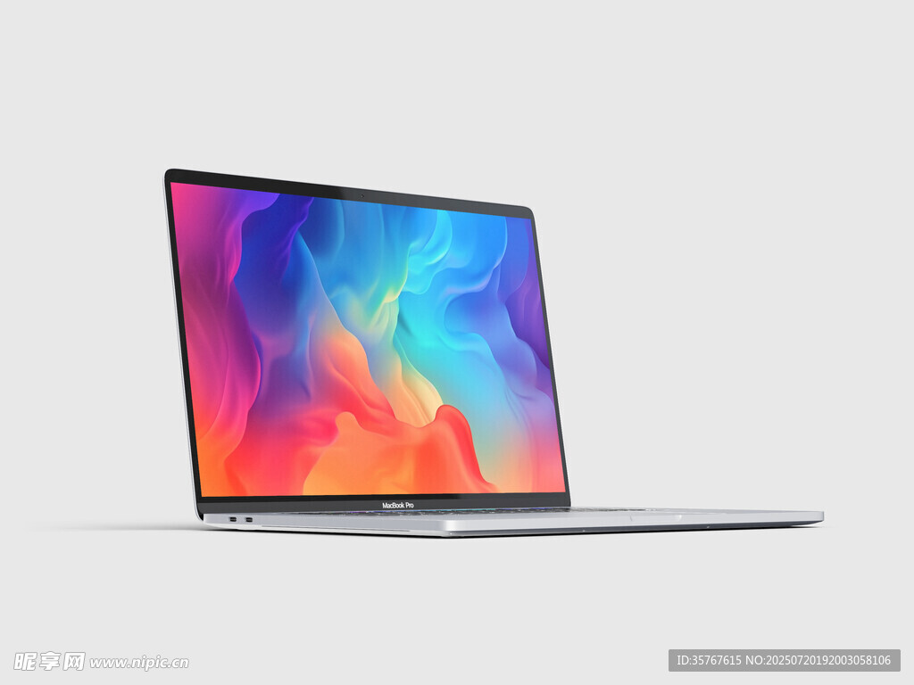 时尚轻薄笔记本电脑展示样机