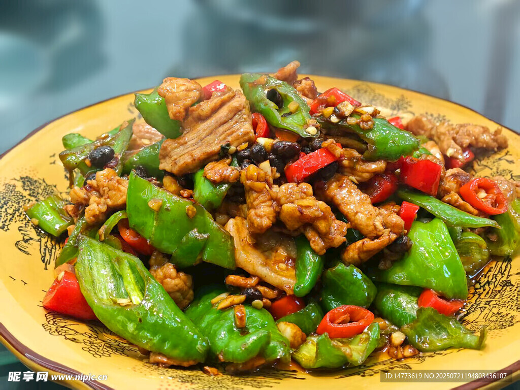 青椒炒肉