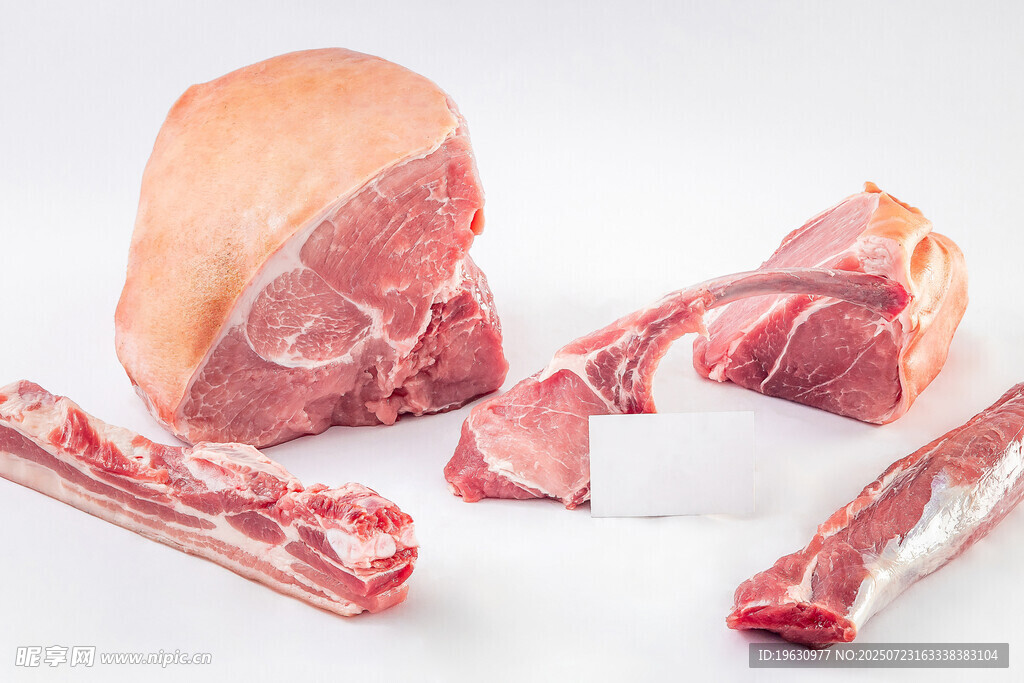新鲜生猪肉