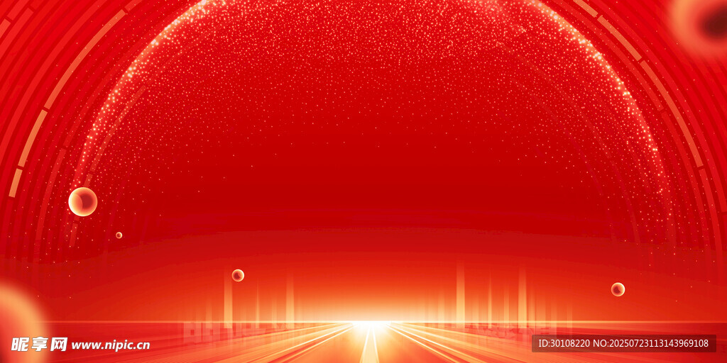 红色背景