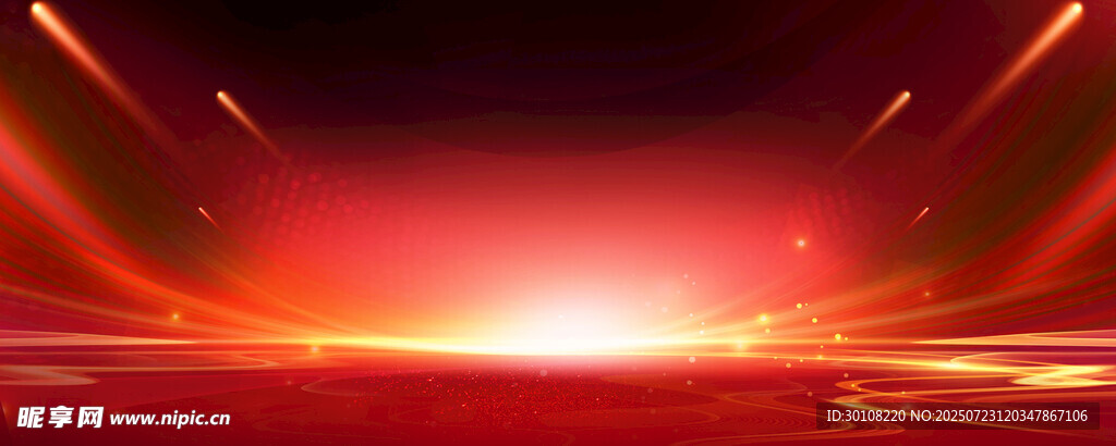 红色背景