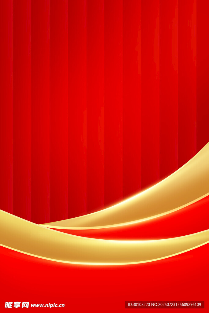 红色背景