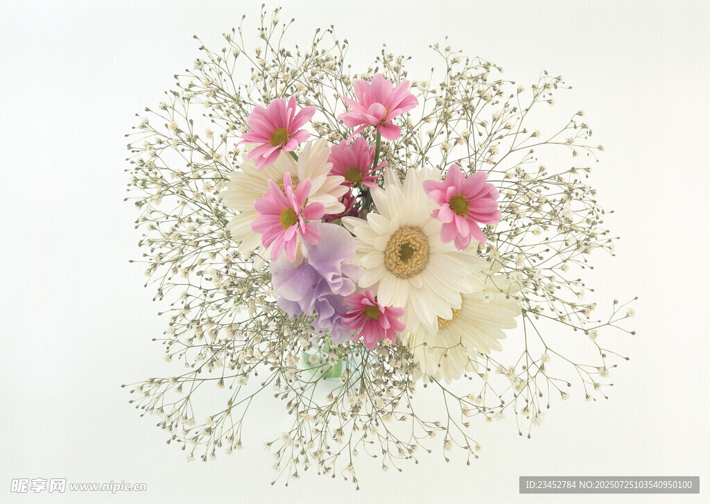 多彩鲜花组合 清新雅致