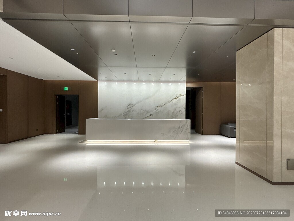 现代简约风格大厅前台