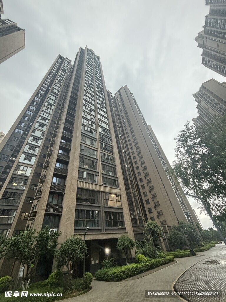 高层住宅区景观