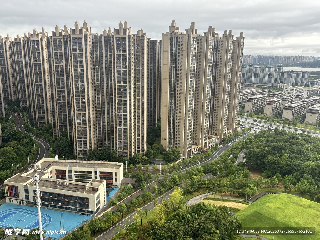 高层住宅区景观