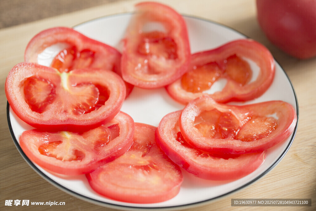 西红柿切片