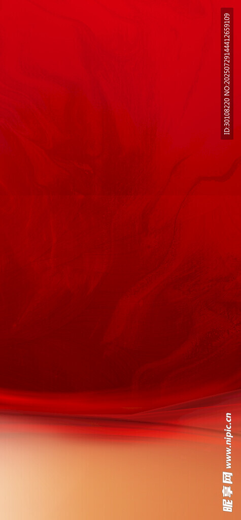 红色背景