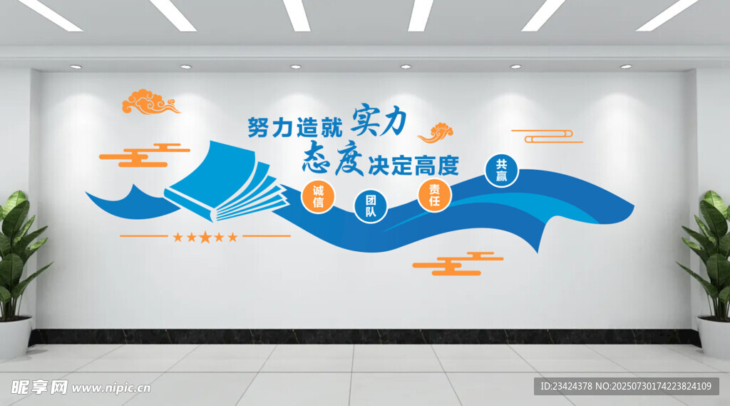 企业文化墙标语