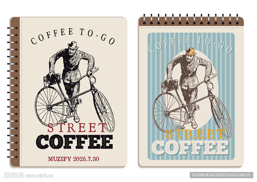 2款入复古人物图案设计