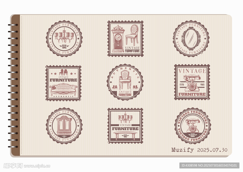 9款入家具logo图案