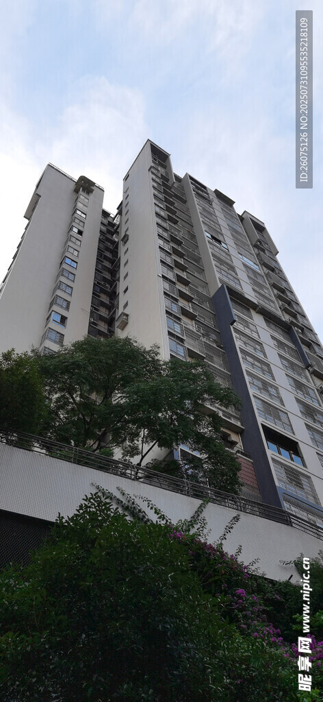 高层住宅楼外观