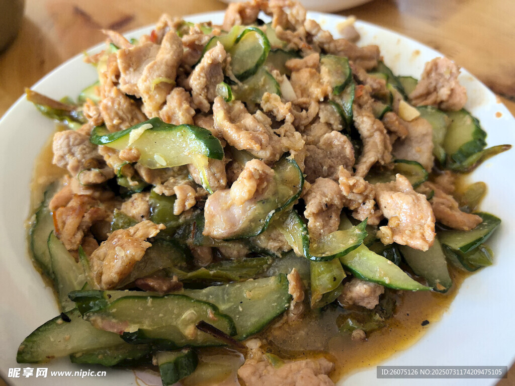 黄瓜肉片