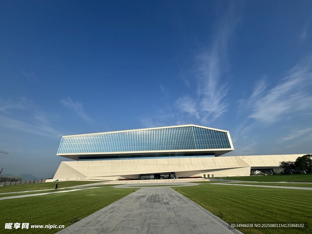 现代风格建筑外观展示