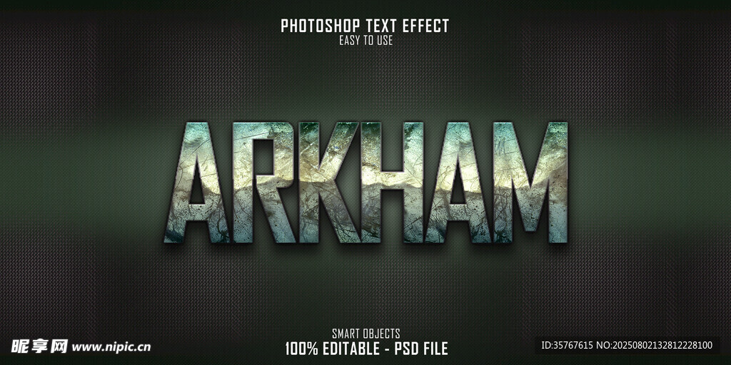 阿卡姆主题游戏标题展示