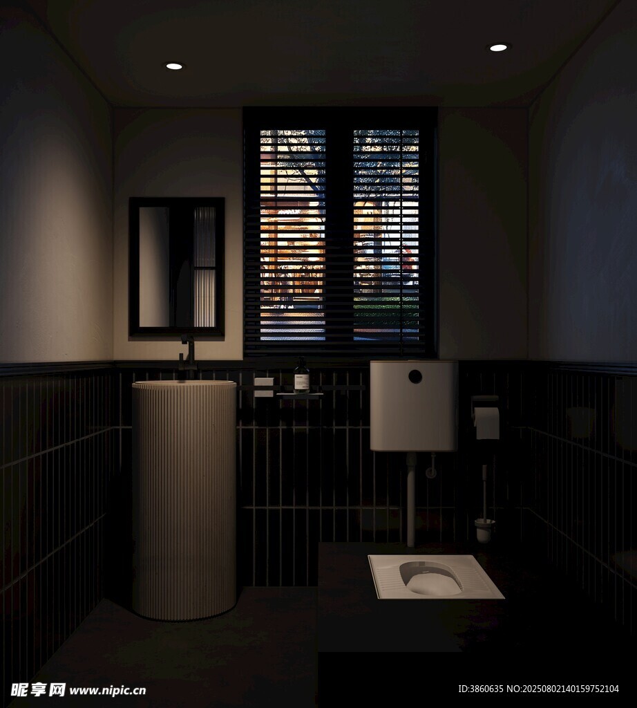 现代简约风格的室内卫浴空间