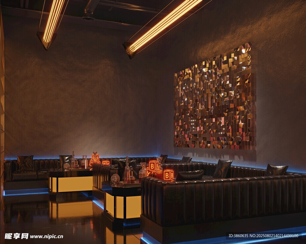 时尚现代的室内休闲空间