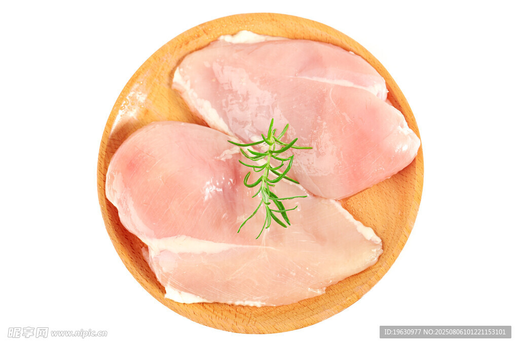 新鲜生鸡胸肉