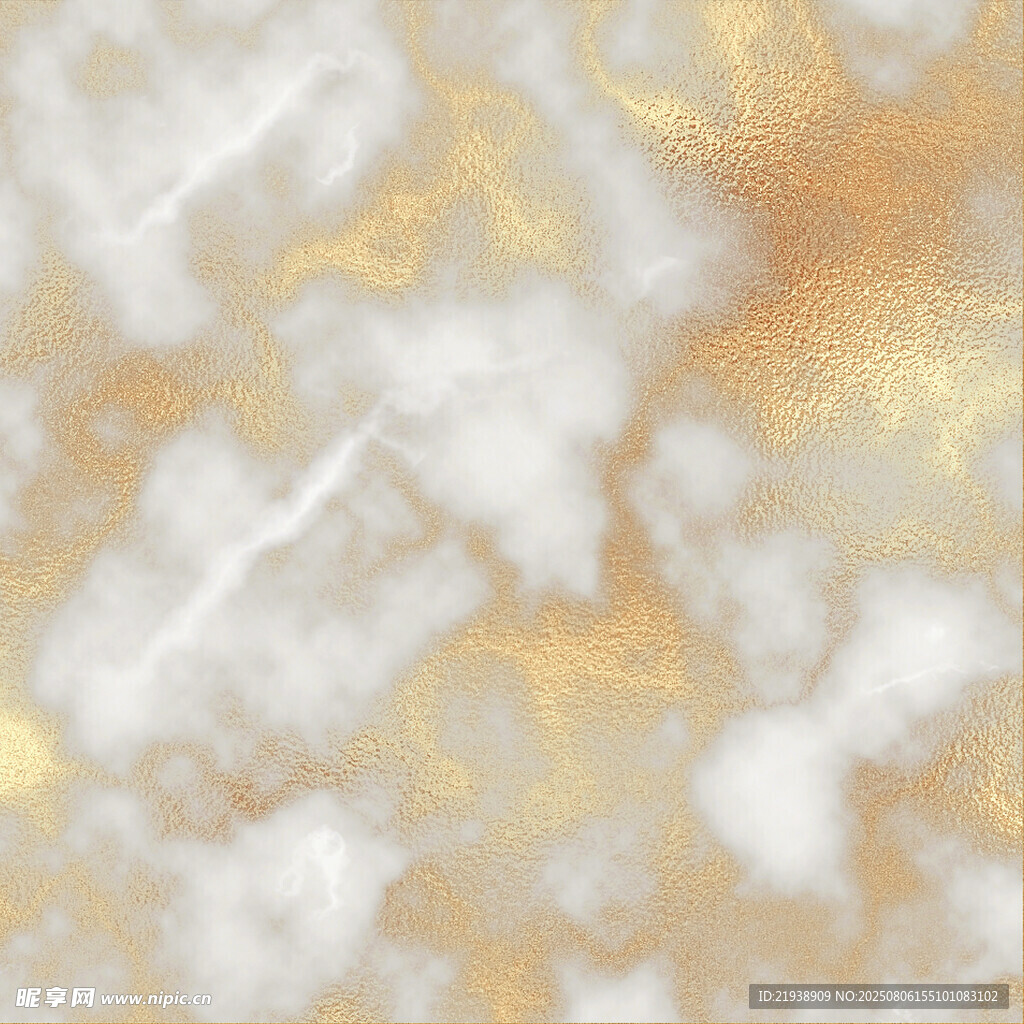 金色云雾抽象纹理背景图