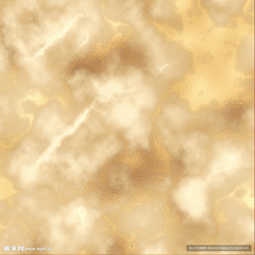 金色云雾纹理背景图