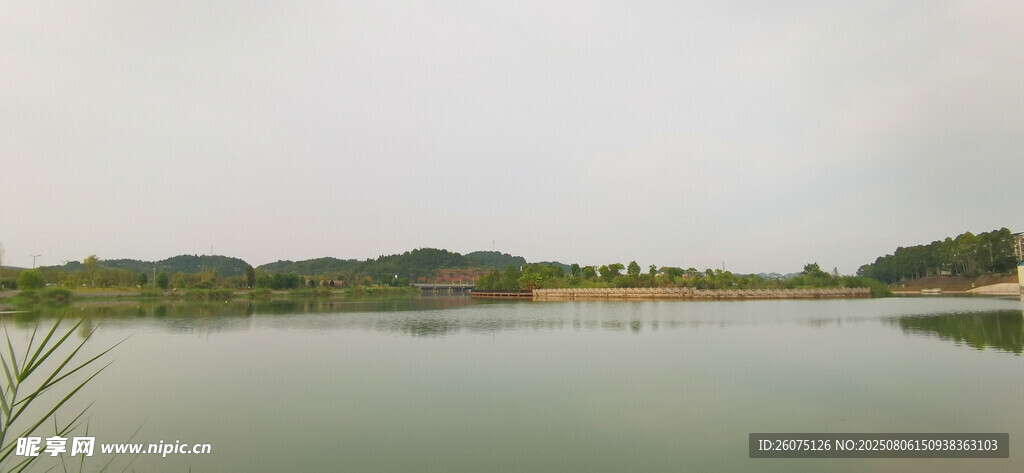 宁静湖畔风光